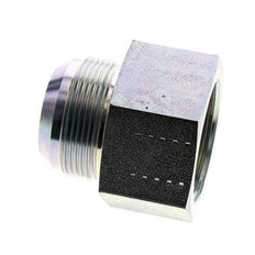 JIC Reducing Nipple G1 1/2'' Female x UN 1-7/8''-12 Male Steel 105bar (1475.25psi)