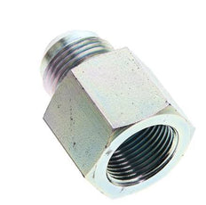 JIC Reducing Nipple G3/4'' Female x UN 1-1/16''-12 Male Steel 175bar (2458.75psi)