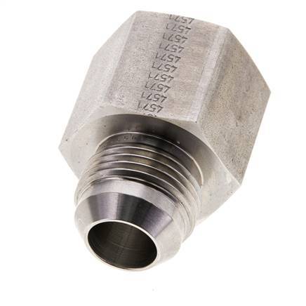 JIC Reducing Nipple G3/4'' Female x UN 1-1/16''-12 Male Stainless Steel 175bar (2458.75psi)