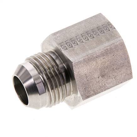 JIC Reducing Nipple G3/4'' Female x UN 1-1/16''-12 Male Stainless Steel 175bar (2458.75psi)