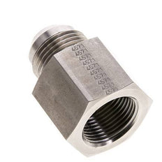 JIC Reducing Nipple G3/4'' Female x UN 1-1/16''-12 Male Stainless Steel 175bar (2458.75psi)
