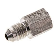 JIC Reducing Nipple G1/8'' Female x UNF 7/16''-20 Male Stainless Steel 310bar (4355.5psi)
