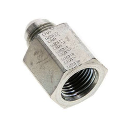 JIC Reducing Nipple UNF 3/4''-16 Male x 1/2'' NPT Female Steel 210bar (2950.5psi)