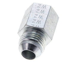 JIC Reducing Nipple UNF 3/4''-16 Male x 3/8'' NPT Female Steel 210bar (2950.5psi)
