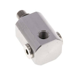 4-way Rotary Joint G1/4'' Aluminium NBR 10bar (140.5psi)