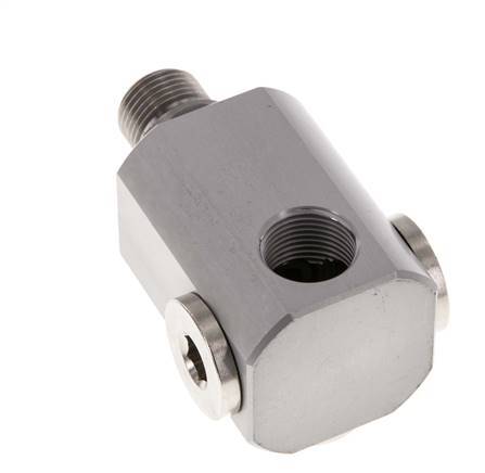 4-way Rotary Joint G3/8'' Aluminium NBR 10bar (140.5psi)