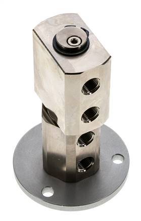 Rotary Joint G1/8'' Female Nickel-plated Brass PUR 0bar (0.0psi) Vacuum