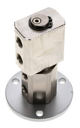 Rotary Joint G1/8'' Female Nickel-plated Brass PUR 12bar (168.60000000000002psi)