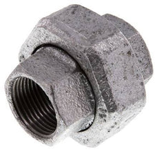 Union Straight Connector Rp3/4'' Female Cast Iron Flat Seal 25bar (351.25psi)