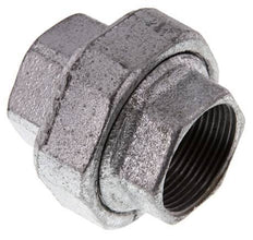 Union Straight Connector Rp1 1/4'' Female Cast Iron Flat Seal 25bar (351.25psi)