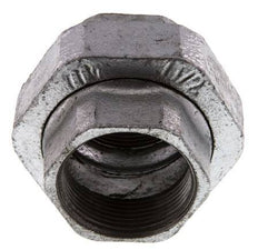Union Straight Connector Rp1 1/2'' Female Cast Iron Flat Seal 25bar (351.25psi)