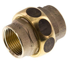 Union Straight Connector Rp1'' Female Brass Flat Seal Centellen 16bar (224.8psi)