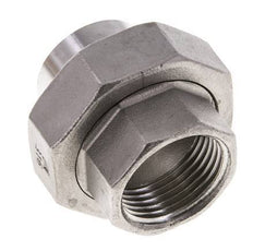 Union Straight Connector Rp1'' Female x 33.7mm Weld End Stainless Steel Conical Seal 16bar (224.8psi)