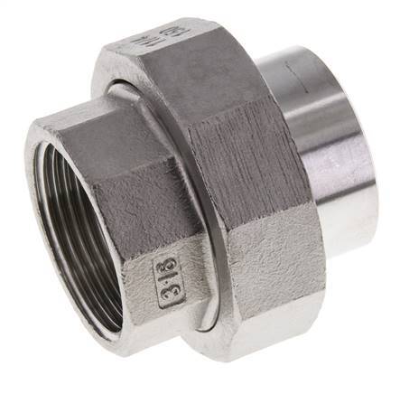 RVS SAE schroefdraad flens (female) 1/2 BSP, 1/2 inch, 6000 RVS SAE schroefdraad flens (female) 1/2 BSP, 1/2 inch, 6000