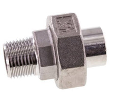 Union Straight Connector R1/2'' Male x 21.3mm Weld End Stainless Steel Conical Seal 16bar (224.8psi)