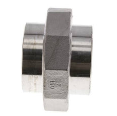 Union Straight Connector 60.3mm Weld End Stainless Steel Conical Seal 16bar (224.8psi)