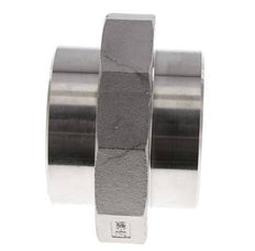 Union Straight Connector 76.1mm Weld End Stainless Steel Conical Seal 16bar (224.8psi)