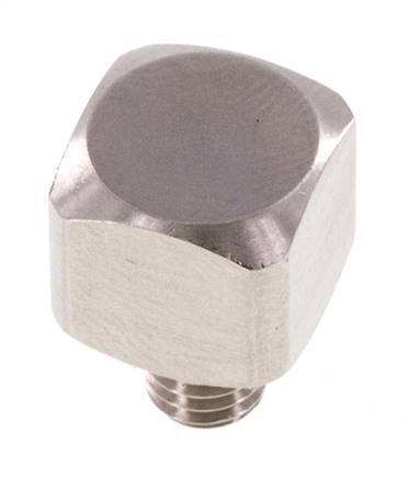 90deg Angled Fitting M5 Male x Female Stainless Steel 16bar (224.8psi)