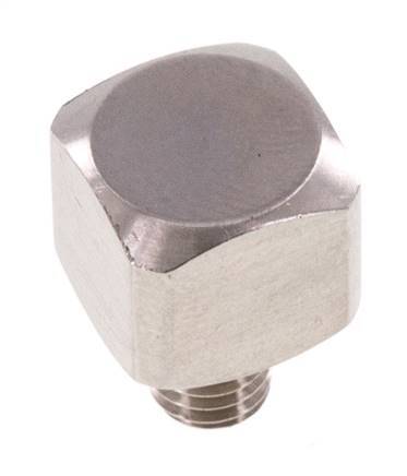 90deg Angled Fitting M5 Male x Female Stainless Steel 16bar (224.8psi)