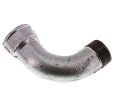 90deg Angled Fitting 1 1/2'' Male R x Female Rp Long Cast Iron 25bar (351.25psi)