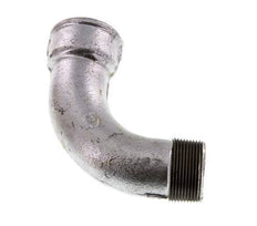 90deg Angled Fitting 1 1/2'' Male R x Female Rp Long Cast Iron 25bar (351.25psi)