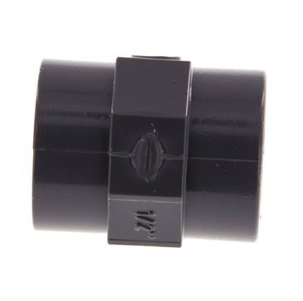 Socket Rp1/2'' Female PVC-U 16bar (224.8psi) EN 1452-3 [5 Pieces]