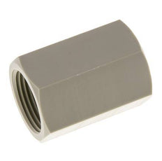 Socket G3/4'' Female Polypropylene (pp) 10bar (140.5psi) FDA 32mm Hex