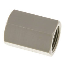 Socket G3/4'' Female Polypropylene (pp) 10bar (140.5psi) FDA 32mm Hex
