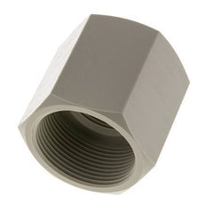 Socket G1 1/2'' Female Polypropylene (pp) 10bar (140.5psi) FDA 55mm Hex