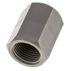 Socket G1/2'' Female Polypropylene (pp) 10bar (140.5psi) FDA 27mm Hex
