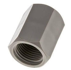 Socket G1/2'' Female Polypropylene (pp) 10bar (140.5psi) FDA 27mm Hex