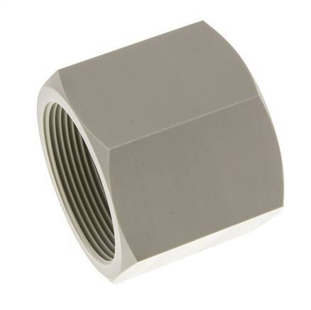 Socket G2'' Female Polypropylene (pp) 10bar (140.5psi) FDA 70mm Hex