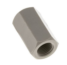 Socket G1/8'' Female Polypropylene (pp) 10bar (140.5psi) FDA 14mm Hex [2 Pieces]