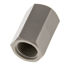 Socket G3/8'' Female Polypropylene (pp) 10bar (140.5psi) FDA 22mm Hex