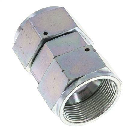 JIC Connector UN 1-7/8''-12 Steel 100bar (1405.0psi)