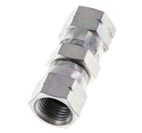 JIC Connector UNF 1/2''-20 Steel 275bar (3863.75psi)