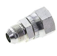 JIC Reducing Nipple UNF 3/4''-16 Male x UNF 7/8''-14 Female Steel 210bar (2950.5psi)