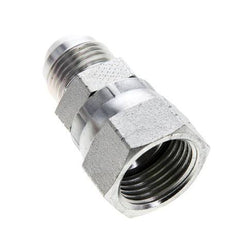 JIC Reducing Nipple UNF 3/4''-16 Male x UNF 7/8''-14 Female Steel 210bar (2950.5psi)