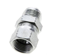 JIC Nipple UNF 3/4''-16 Male x Female Steel 275bar (3863.75psi)
