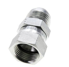 JIC Reducing Nipple UN 1-1/16''-12 Male x UN 1-1/16''-12 Female Steel 210bar (2950.5psi)