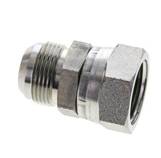 JIC Nipple UN 1-5/16''-12 Male x Female Steel 170bar (2388.5psi)