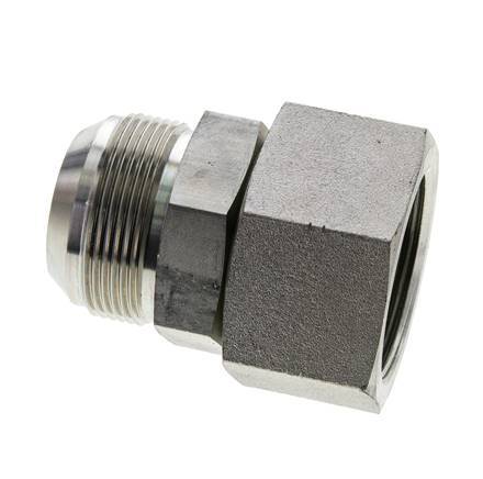 JIC Nipple UN 1-7/8''-12 Male x Female Steel 105bar (1475.25psi)