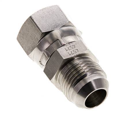 JIC Nipple UNF 7/8''-14 Male x Female Stainless Steel 210bar (2950.5psi)