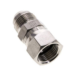 JIC Nipple UNF 7/8''-14 Male x Female Stainless Steel 210bar (2950.5psi)