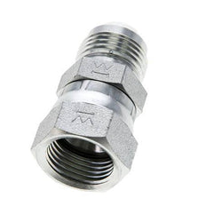 JIC Nipple UNF 7/8''-14 Male x Female Steel 210bar (2950.5psi)