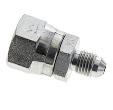 JIC Reducing Nipple UNF 7/16''-20 Male x UNF 3/4''-16 Female Steel 275bar (3863.75psi)