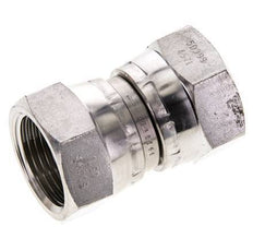Reducing Straight Connector G3/4'' Female High Pressure Stainless Steel 60° Cone 175bar (2458.75psi) Hydraulic