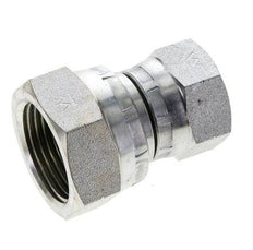Reducing Straight Connector G3/4'' x G1'' Female High Pressure Steel 60° Cone 150bar (2107.5psi) Hydraulic