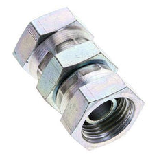 Reducing Straight Connector G1/2'' Female High Pressure Steel 60° Cone 300bar (4215.0psi) Hydraulic