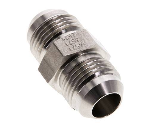 JIC Double Nipple UNF 7/8''-14 Stainless Steel 210bar (2950.5psi)